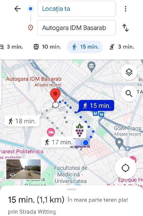 Contact 5 Bulbiolanda autogara IDM Basarab